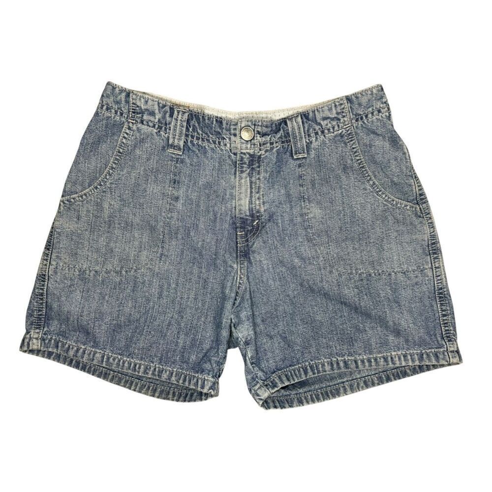 Vintage 2002 Levi’s Women’s 6 Denim Jean Shorts Mid Rise Y2K